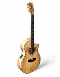 Cole Clark CCAN3EC-EMEM All Solid European Maple EB Grand Auditorium Acoustic Guitar w/ Pickup