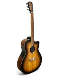 Cole Clark CCSAN1EC-BLBL-SUN Studio Solid Blackwood Grand Auditorium Acoustic Sunburst w/ Pickup