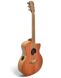 Cole Clark CCSAN1EC-RDSO Studio Solid Redwood / Silky Oak Grand Auditorium Acoustic w/ Pickup