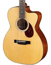 Eastman E1OMCE-DLX Deluxe Solid Sitka/Sapele Orchestra Acoustic Guitar w/ Pickup