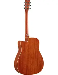 Yamaha FGC-TA-BS Transacoustic Solid Top Dreadnought Acoustic Guitar w/ Pickup Brown Sunburst