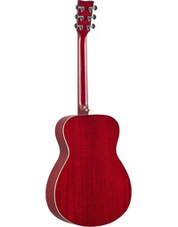 Yamaha FS-TA TransAcoustic Solid Top Concert Acoustic w/ Pickup Ruby Red