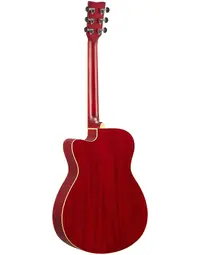 Yamaha FSC-TA-RR TransAcoustic Solid Top Concert Acoustic w/Pickup Ruby Red