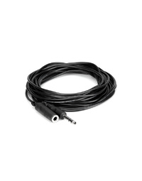 Hosa HPE325 Headphone Extension, 1/4" TRS to 1/4" TRS, 25 ft