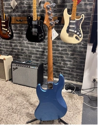 JET Guitars JJB-300 Electric Bass Roasted MN Lake Placid Blue