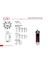 JJ Electronic EZ81/6CA4 Rectifier Tube