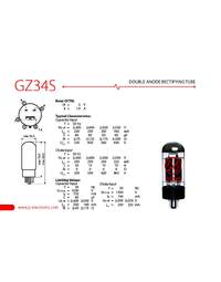 JJ Electronic GZ34/5AR4 Rectifier Tube