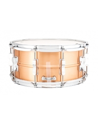 Ludwig LC654BM Acro Copper 14" x 6.5" Snare Drum