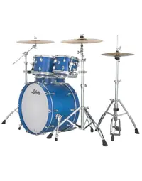 Ludwig LN34204TXPB Neusonic Maple/Cherry MOD2 4-Piece Shell Pack 22" Satin Royal Blue