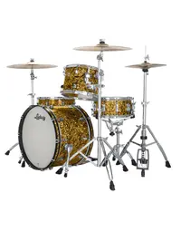 Ludwig LN34233TXA6 Neusonic Maple/Cherry FAB 3-Piece Shell Pack 22" Butterscotch Pearl