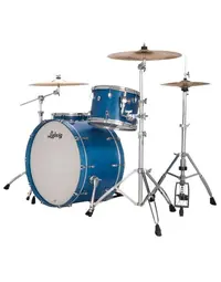 Ludwig LN34433TXPB Neusonic Maple/Cherry Pro Beat 3-Piece Shell Pack 24" Satin Royal Blue