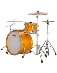 Ludwig LN34433TXPG Neusonic Maple/Cherry Pro Beat 3-Piece Shell Pack 24" Satin Golden Slumbers