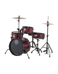 Ludwig Questlove The Pocket Kit W/ Cymbals - Wine Red Sparkle