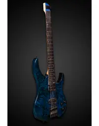 Legator G6SS Ghost Super Shred 6 String Blue Burl