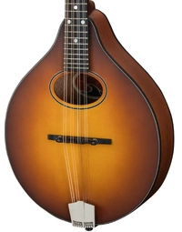 Eastman PCH-M104-GB PCH Series Solid Top A Style Oval Hole Flat Top Mandolin Goldburst