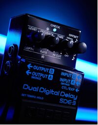 Boss SDE-3 Dual Digital Delay Pedal