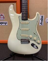 Used Fender Custom Shop '62 Stratocaster NOS Aged Olympic White (Includes Hard Case)