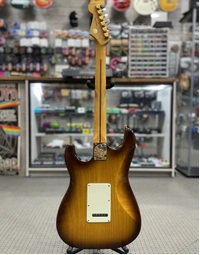 Used Fender American 75th Anniversary Commemorative Stratocaster MN 2-Colour Bourbon Burst (0177512833) w/ Hard Case