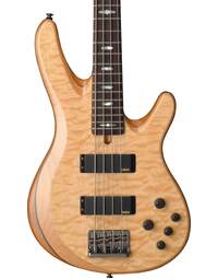 Yamaha TRB1004J Figured Maple Top Electric Bass Guitar Natural