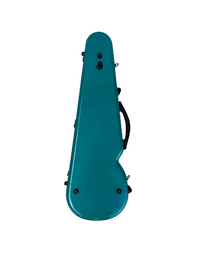 VIVO Shaped Case TealÿGreen - for 3/4 Violin / 13" Viola