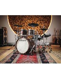 Roland VAD-716SWSDW V-Drums Acoustic Design Drum Kit Satin Walnutw/ DW 3000 Series Hardware