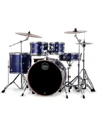 Mapex VE5295FTCVI Venus 5-Piece Drum Kit w/ Cymbals & Hardware Blue Sky Sparkle