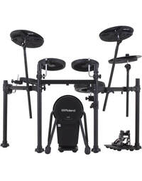 Roland VQD-106PADS V-Drums Quiet Design Electronic Drum Kit