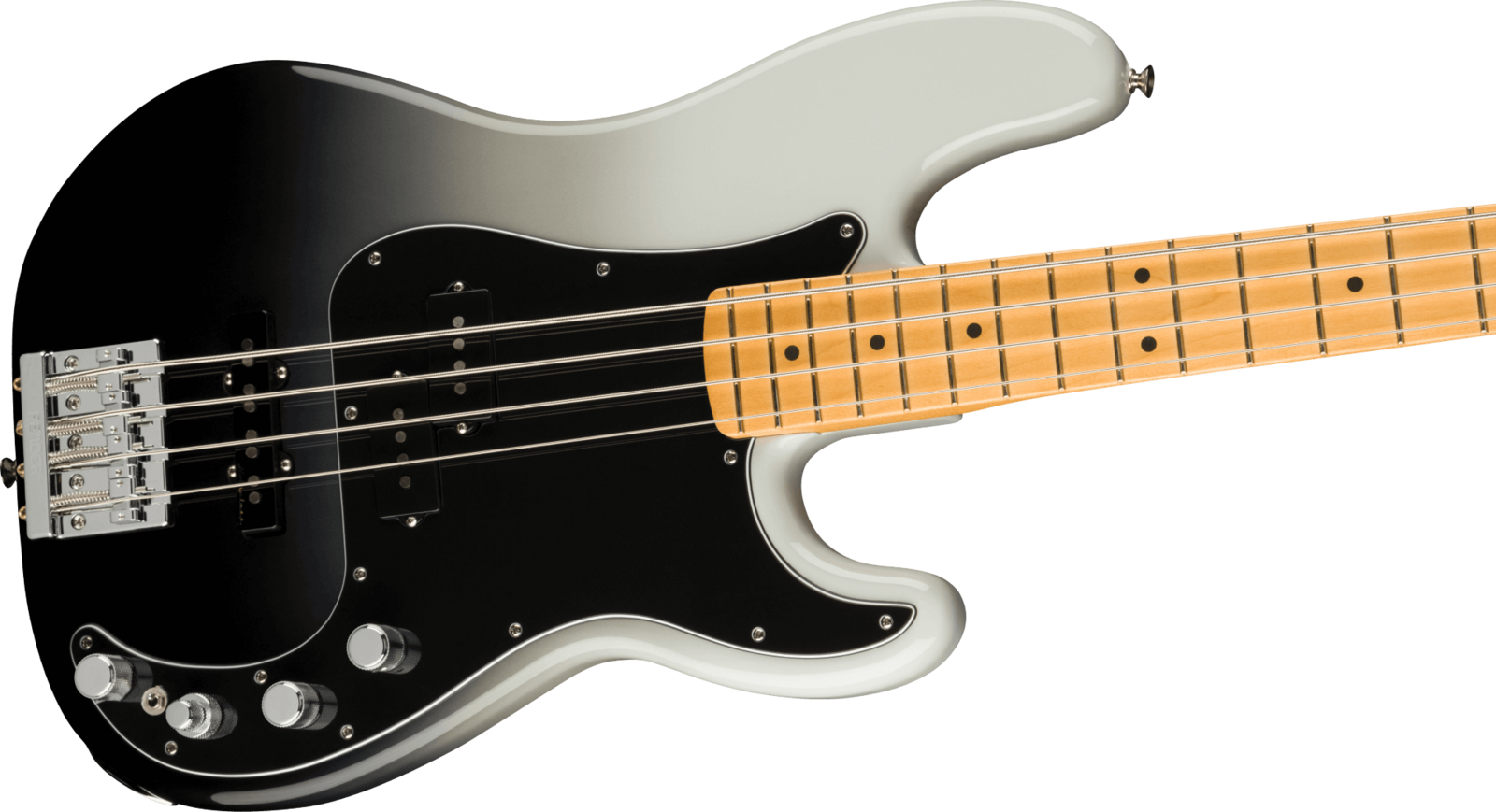 fender precision bass silver