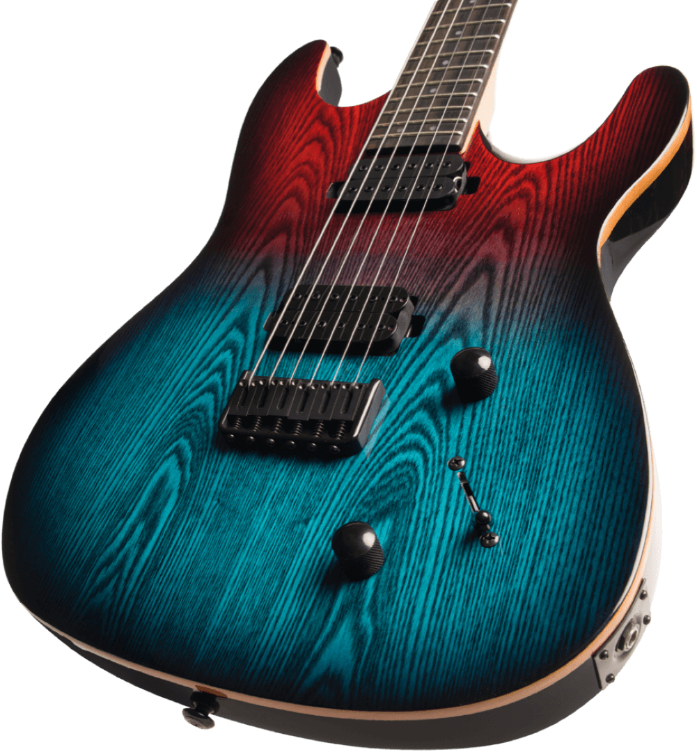 chapman guitars ml1 modern baritone red sea