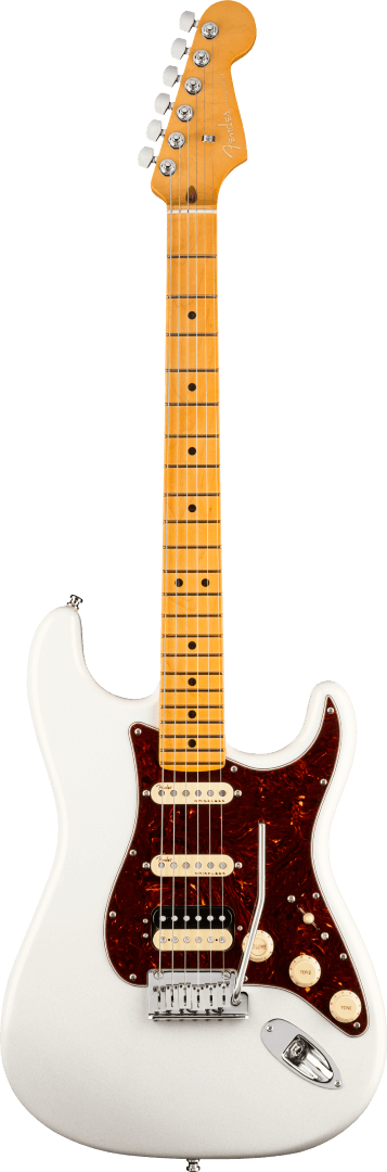 fender ultra stratocaster white