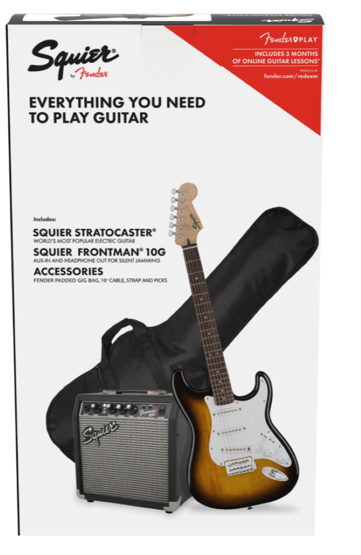 fender stratocaster with amp