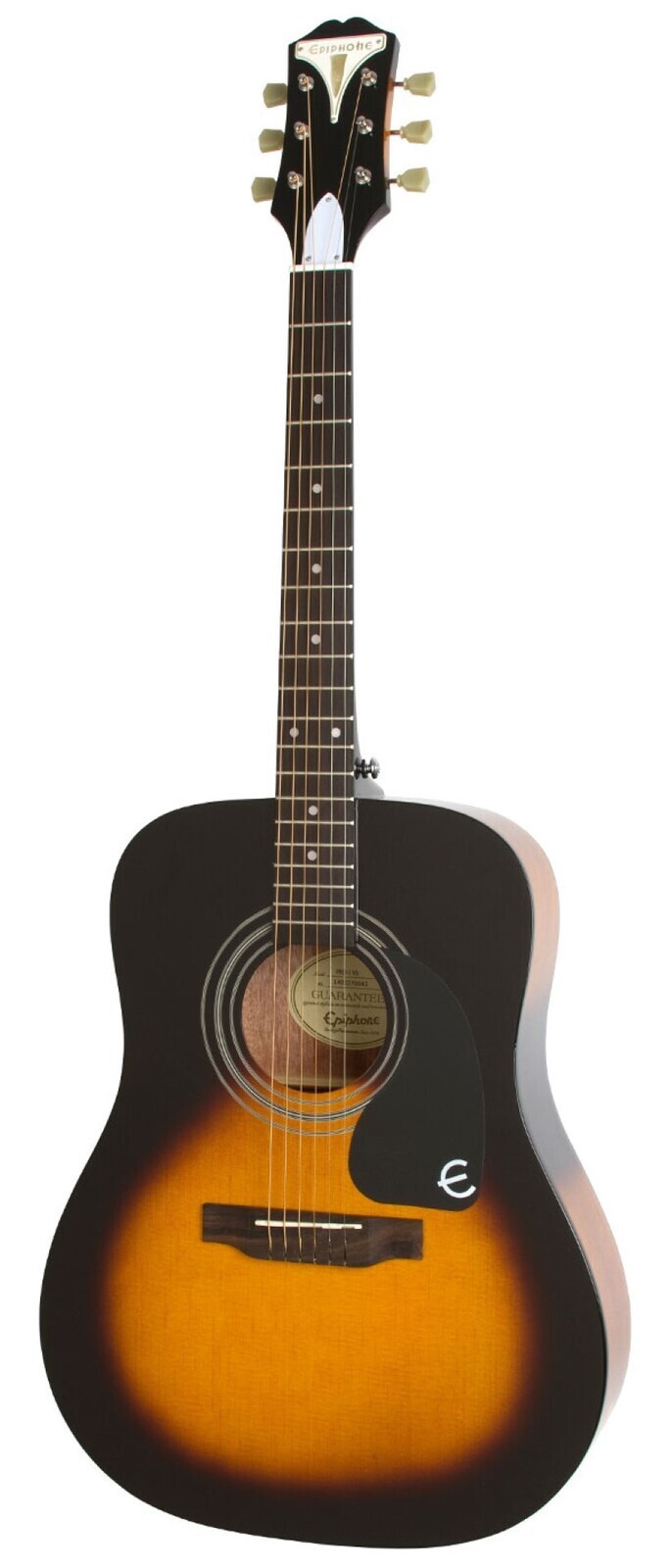 sunburst epiphone acoustic