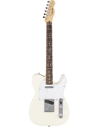 Fender MII Standard Telecaster LRL White Pickguard Olympic White