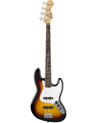 Fender MII Standard Jazz Bass LRL White Pickguard 3-Colour Sunburst