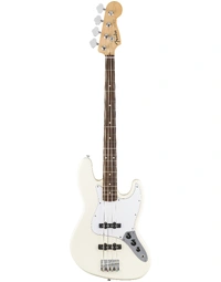 Fender MII Standard Jazz Bass LRL White Pickguard Olympic White