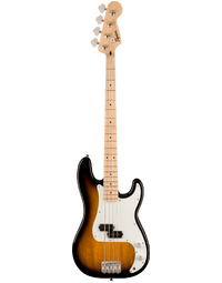 Squier Sonic Precision Bass MN White Pickguard 2-Colour Sunburst