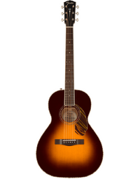 Fender PS-220E Paramount Parlor Ovangkol Fingerboard 3-Tone Vintage Sunburst