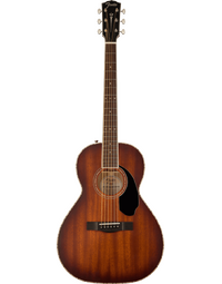 Fender PS-220E Paramount Parlor All Mahogany Ovangkol Fingerboard Aged Cognac Burst