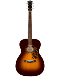 Fender PO-220E Paramount Orchestra Ovangkol Fingerboard 3-Tone Vintage Sunburst