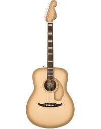 Fender Limited Edition California Vintage Palomino Solid Spruce / Ovangkol Auditorium Acoustic w/ Pickup Antigua