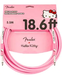 Fender x Hello Kitty 18.6' Instrument Cable Pink