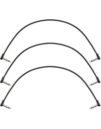 Fender Blockchain 16" Patch Cable 3-Pack Angle/Angle