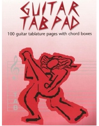 GUITAR TAB PAD (WITH CHORD BOXES) 50PP