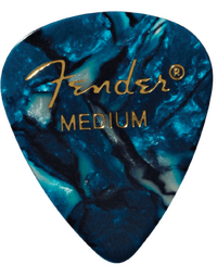 Fender 351 Shape Ocean Turquoise Medium Pick Pack (Pack of 12 Picks)