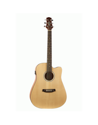 Ashton D20SCEQ NTM Solid Top Acoustic Guitar With Eq