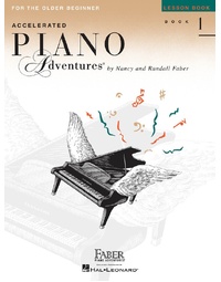 Accelerated Piano Adventures for the Older Beginner Lesson Book 1 International Edition