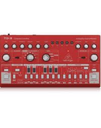Behringer TD-3-RD Red Analog Bass Line Desktop Synth
