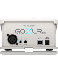 TC Helicon GOXLR Mini Streaming, Gaming & Podcasting Mixer Interface White