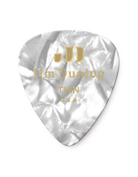 Dunlop Thin White Pearl Pick