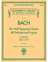 BACH - WELL TEMPERED CLAVIER COMPLETE FOR PIANO